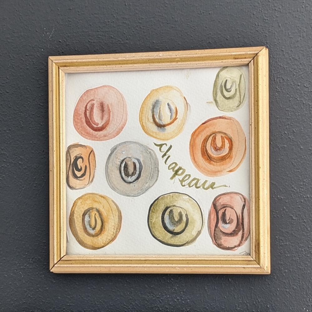 Hat print